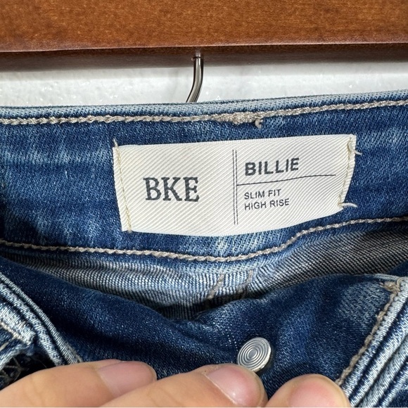 BKE Billie Slim Fit High Rise Jeans Size 24 - Picture 4 of 6